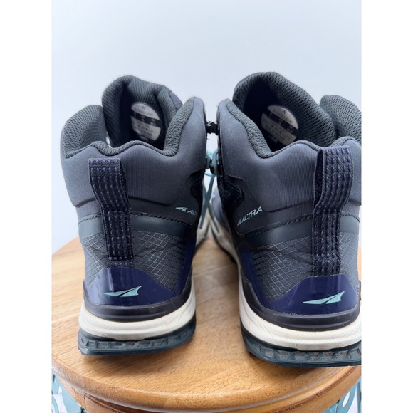 Altra Lone Peak ALL-WTHR Mid 2 Hiking Boots Women's Size 9 Waterproof Blue - Picture 2 of 13